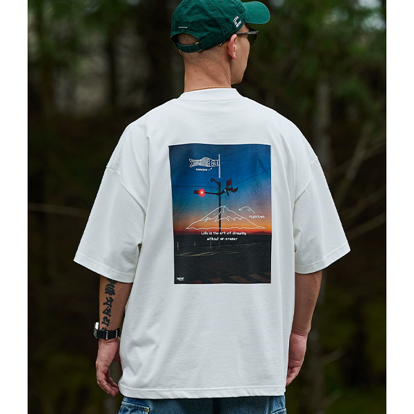 Back print design Tee E3061
