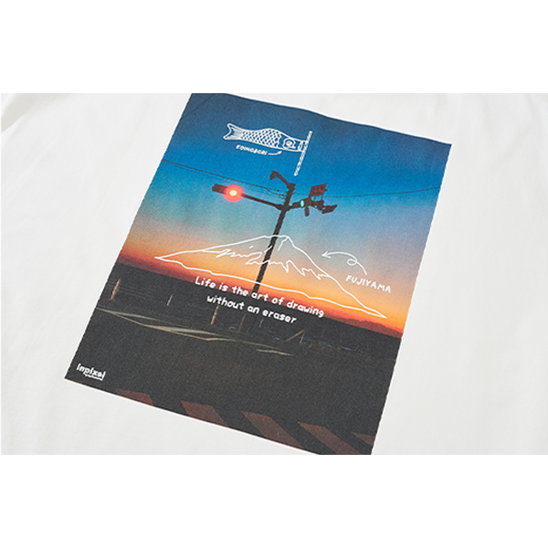 Back print design Tee E3061