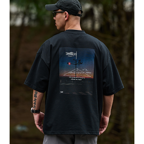 Back print design Tee E3061