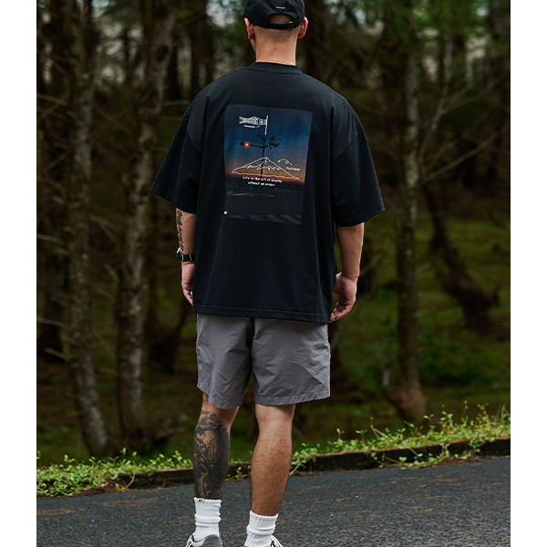Back print design Tee E3061