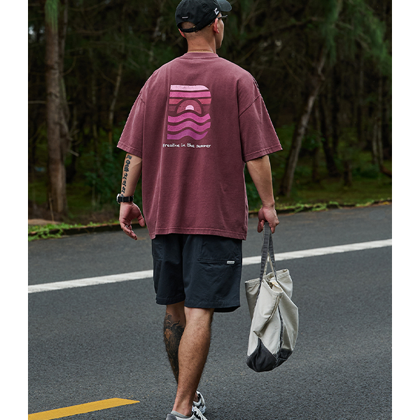 Back print design Tee E3063