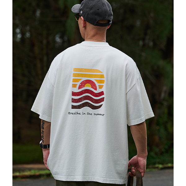 Back print design Tee E3063