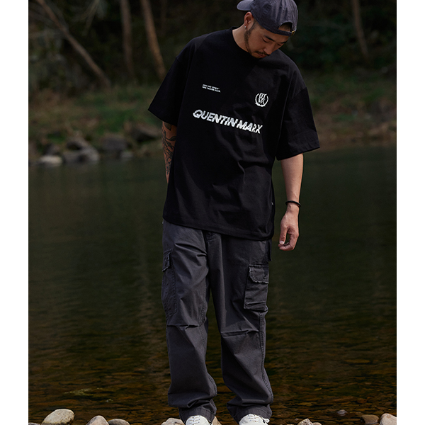 Front logo design Tee E3066