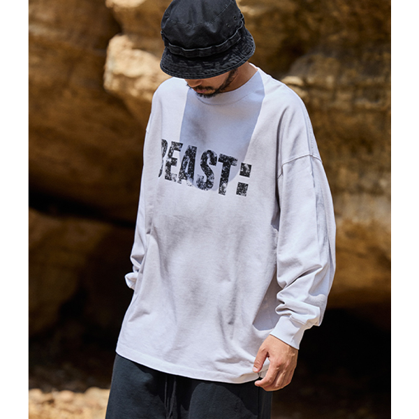 Front & Back logo design L/C Tee E3069