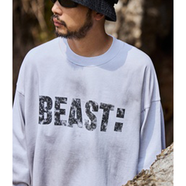 Front & Back logo design L/C Tee E3069