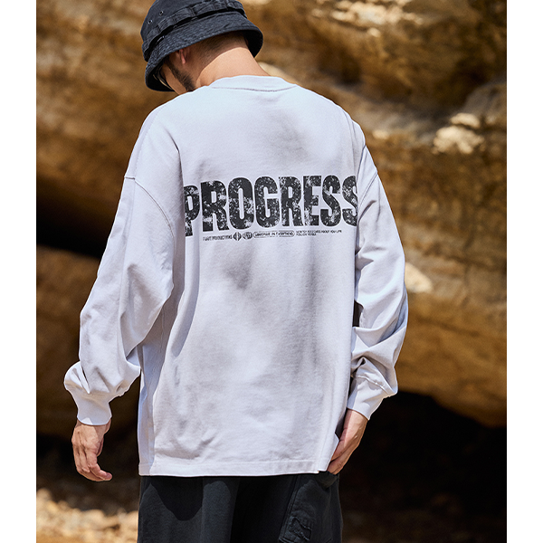 Front & Back logo design L/C Tee E3069