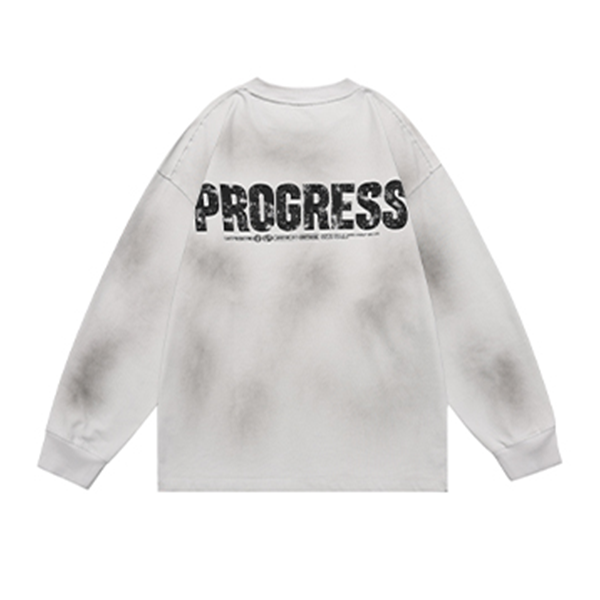 Front & Back logo design L/C Tee E3069