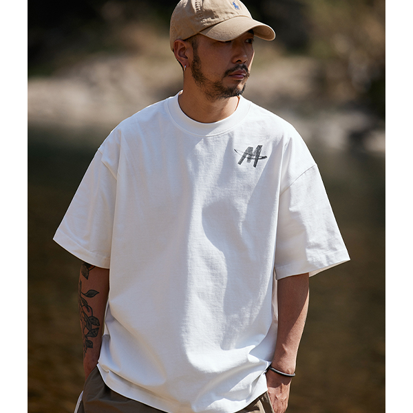 Front logo design Tee E3072
