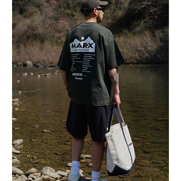 Back print design Tee E3076