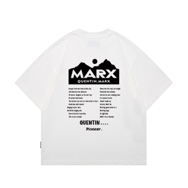 Back print design Tee E3076