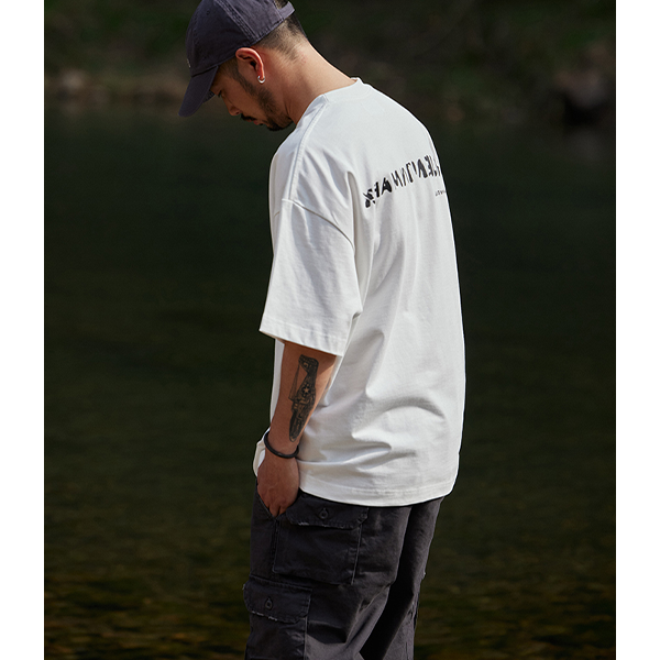 Front logo design Tee E3078
