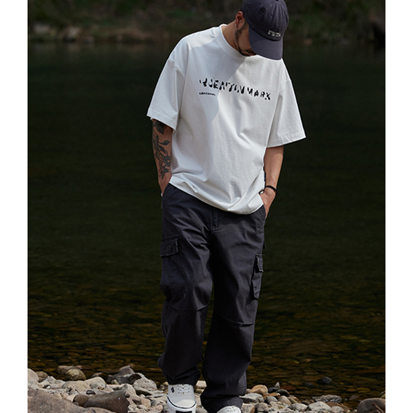 Front logo design Tee E3078