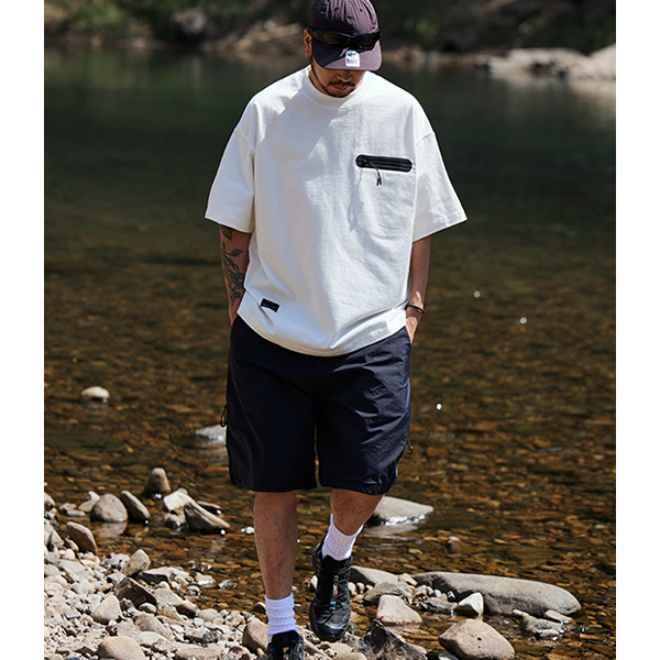 Front pocket design Tee E3079